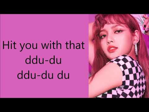 Blackpink ~ Ddu-Du Ddu-Du ~ Easy Lyrics