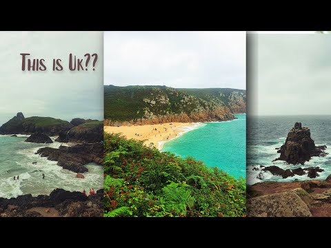 I have never seen such Beautiful VIEW in the UK | Kynance Cove | Land's End | Porthcurno beach!!