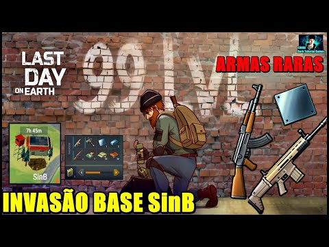 ●ARMAS RARAS! INVASÃO BASE SinB 👁 Last Day On Earth
