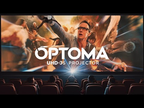 Optoma UHD35 4K Projector Demo Review