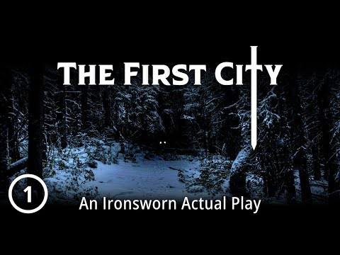 A bad feeling, a chance meeting | Ironsworn Solo RPG Actual Play, Session 1