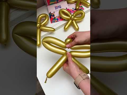 How to Make a Perfect Long Balloon Bow! 🎈🎀