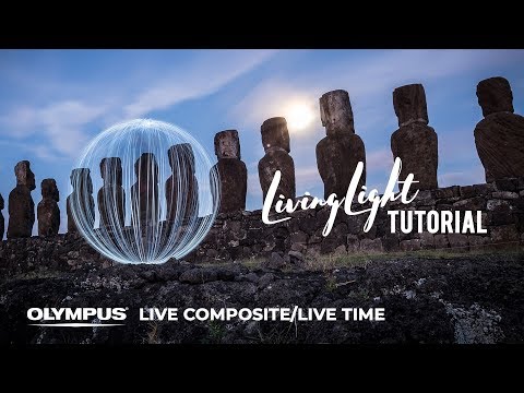 Easter Island Tongariki Live composite / Live Time