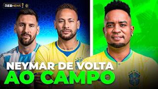 CARLOS ALBERTO SHOW: NEYMAR VOLTA AOS TREINOS E ANCELOTTI VAI MUDAR O TIME? MESSI E MBAPPE NA COPA!