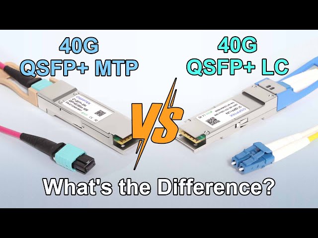 Vídeo relacionado con QSFPTEK 40G QSFP+ Module MTP/MPO Multi-Mode Transceiver 40GBASE-SR4 for Cisco QSFP-40G-SR4 (850nm, 150m, with DDM)