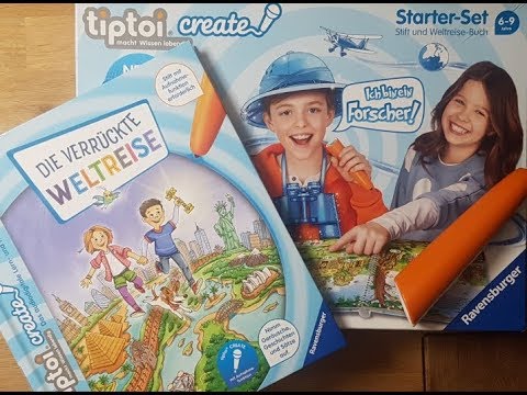 Vorstellung: Tiptoi Create Starter-Set mit Weltreisebuch