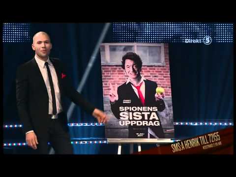 Henrik Silver i Fenomen kanal 5 med Uri Geller