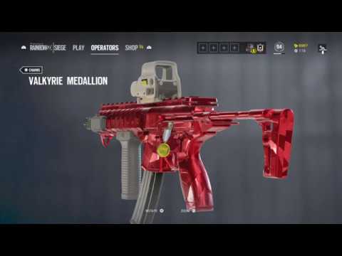 RAINBOW SIX SIEGE- VALKYRIE BIRTHDAY CHARM!!!