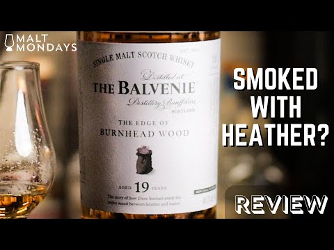 The Balvenie 19 Edge of Burnhead Wood Review: Smoked w/ HEATHER?
