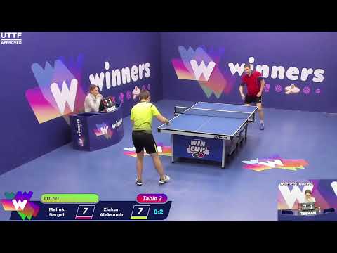 WINners CUP table 2  16.11 Maliuk Sergei - Ziakun Aleksandr  22:00