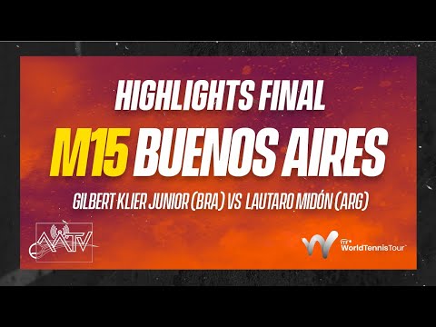 Highlights Final M15 Buenos Aires: Gilbert Klier Junior (BRA) vs Lautaro Midón (ARG)