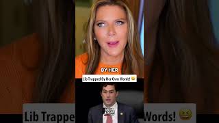 Lib Trapped By Her Own Words! 😆