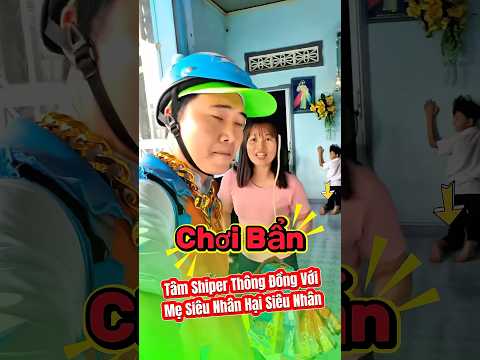 Tâm shiper thông đồng với mẹ hãm hại siêu nhân điện quang #funny #haihuoc #giaitri #vuinhon