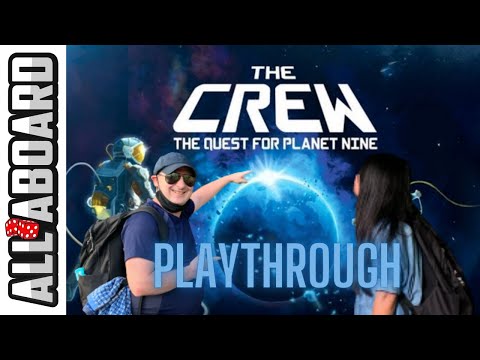 THE CREW - THE QUEST FOR PLANET NINE | Board Game | 2-Player Playthrough | Hunting for a New Planet