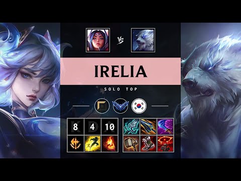 Irelia Top vs Volibear - KR Diamond Patch 14.24