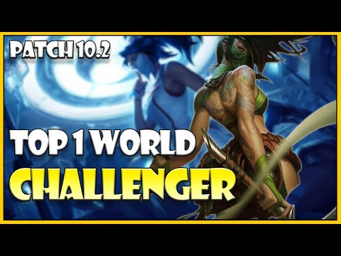 * Akali Mid vs Pantheon - Challenger Patch 10.2 * HOW TO PLAY Akali Mid  - LEAGUE OF LEGENDS