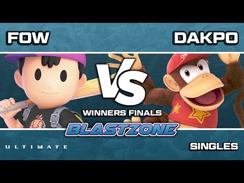 PSG Blastzone: Fow (Ness) vs Dakpo (Diddy Kong) - Winners Finals