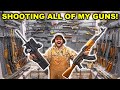 Shooting EVERY GUN In My HIDDEN VAULT
