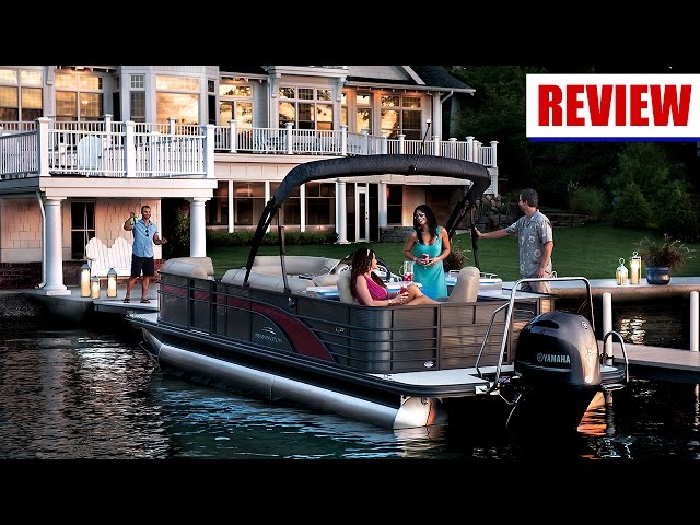 Pontoon Boat Reviews: 2016 Bar & Galley from Bennington Pontoon Boats