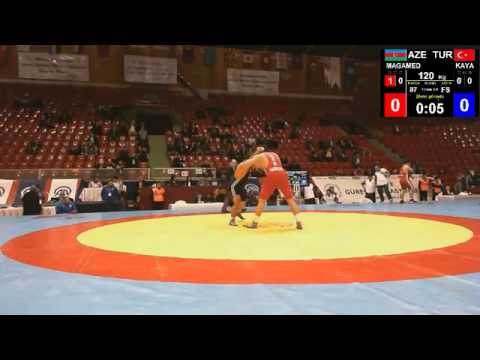 MAGOMEDOV CAMALADDIN (AZE) - KAYA ALI RIZA (TUR) / YASHAR DOGU 2013