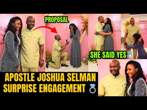 Apostle Joshua Selman Proposed to His 10 Years Girlfriend Sandra & She Said Yes💍 Surprise Engagement