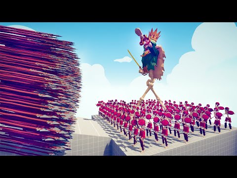SKELETON ARMY vs EVERY GOD - Totally Accurate Battle Simulator TABS