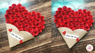 Beautiful Handmade Valentines Day Card Ideas|DIY|Heart Greeting Card|How to make Greeting Card|Gifts