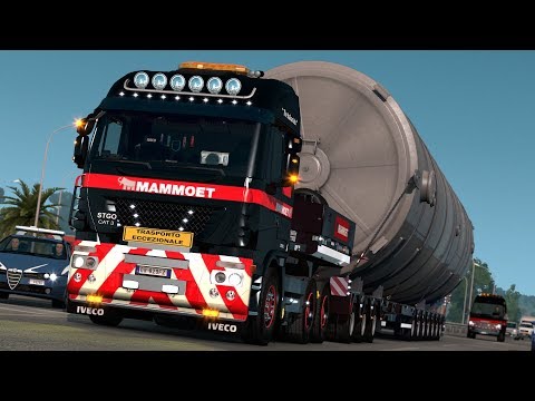 ETS2 Iveco Stralis (Italia + Special Transport DLCs) + RGM + New Summer: Palermo (I) - Catania (I)