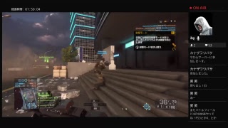 ps4 bf4　初心者実況放送