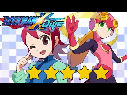 RockMan X Dive Roll.EXE Character Showcase
