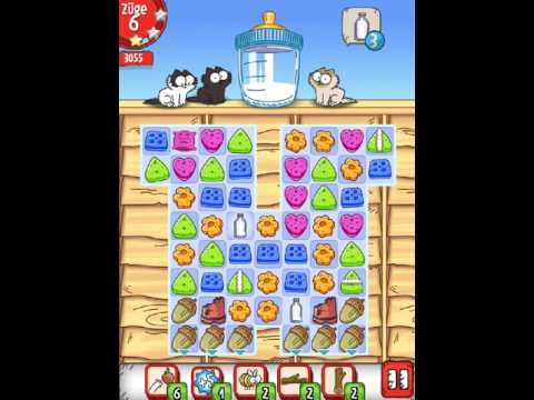 Simons Cat - Crunch Time - Level 187 - No Boosters (by match3news.com)