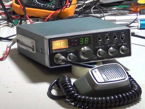 Midland 4001 - UK CB radio, (CB 27/81) (Mobile) -  On The Air Test