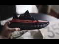 Yeezy 350 Boost V2 RED SPLY 350 Black Red Unboxing Review