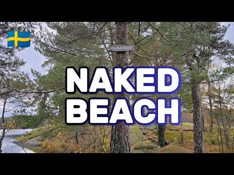 NUDE Beach in Nacka Nature 🇸🇪 Sweden