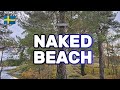 NUDE Beach In Nacka Nature Sweden