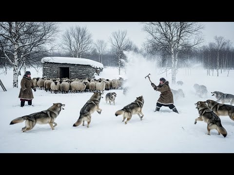 –79°C Blizzard Two 80 Year Old Yakut Widowers Save Their Sheep from Wolves