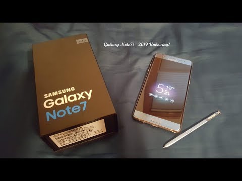 Samsung Galaxy Note7 – 2019 Unboxing & Kurzübersicht (Blue Coral – Gen1)