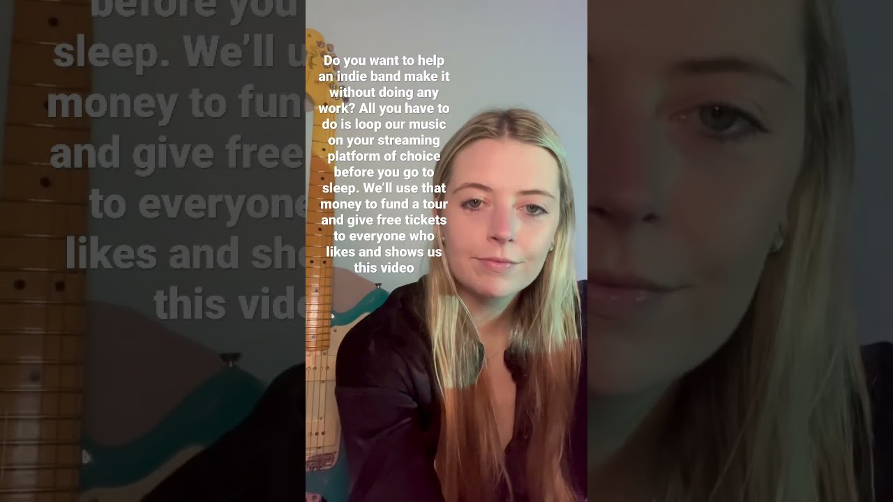 Free Tickets #shorts #indie #indieband #tour #indierock #band #ticket #spotify #applemusic #work