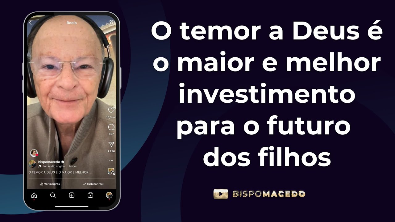 O temor a Deus é o maior e melhor investimento para o futuro dos filhos - Meditação Matinal 23/10/24