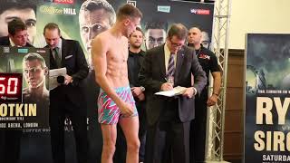 THE BOMBER IS BACK! REECE BELLOTTI v BRAYAN MAIRENA / *FULL &amp; OFFICIAL* WEIGH-IN