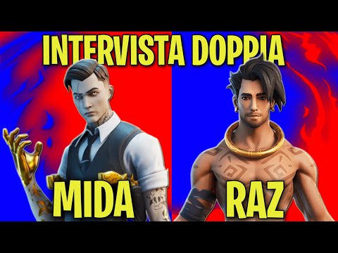 CHI RIMORCHIA DI PIù TRA MIDA E RAZ ?! - Fortnite Intervista Doppia