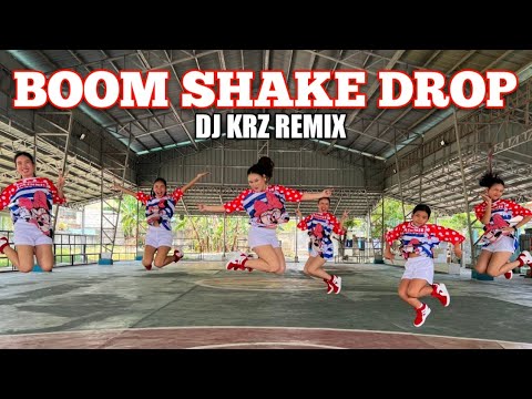 BOOM SHAKE DROP | DJ KRZ Remix | Tiktok Viral | Dance Workout feat. Danza Carol Angels