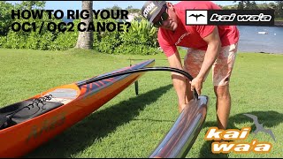 How to rig your OC1 canoe