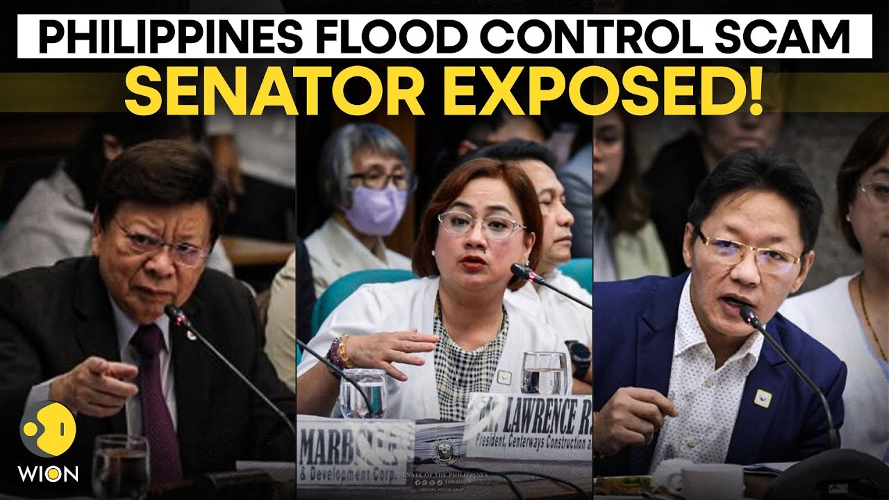 Philippines Senate Hearing LIVE: Two Senators Implicated In Flood Control Corruption Inquiry | LIVE