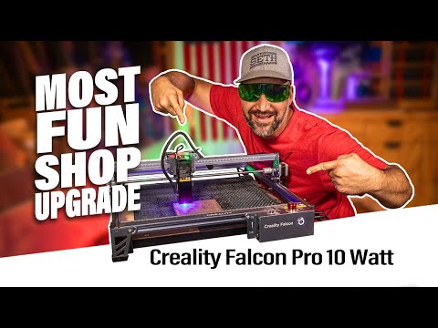 Affordable & Budget Friendly Laser Engraver - Creality Falcon Pro 10 watt Laser Review
