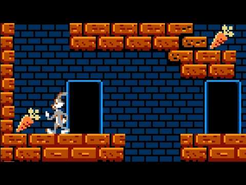 The Bugs Bunny Crazy Castle (NES, 1989) – Full Game Session 🐰🥕🧠