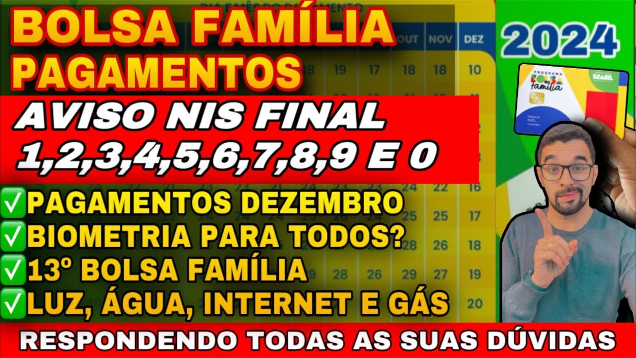 BOLSA FAMÍLIA DEZEMBRO: VAI COMEÇAR OS PAGAMENTOS, NOVAS REGRAS, BIOMETRIA E ATUALIZAÇÃO NA SUA CASA