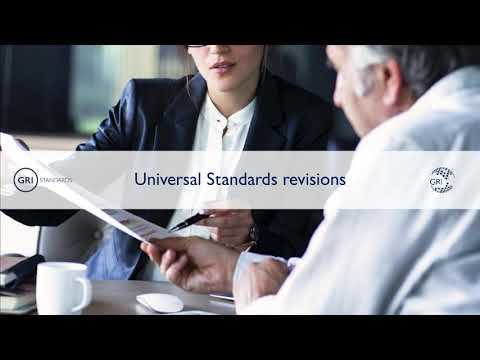 GRI Universal Standards - Overview of revisions