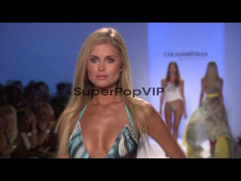 Models walk the runway at Cia.Maritima - MBFW Miami Swim ...