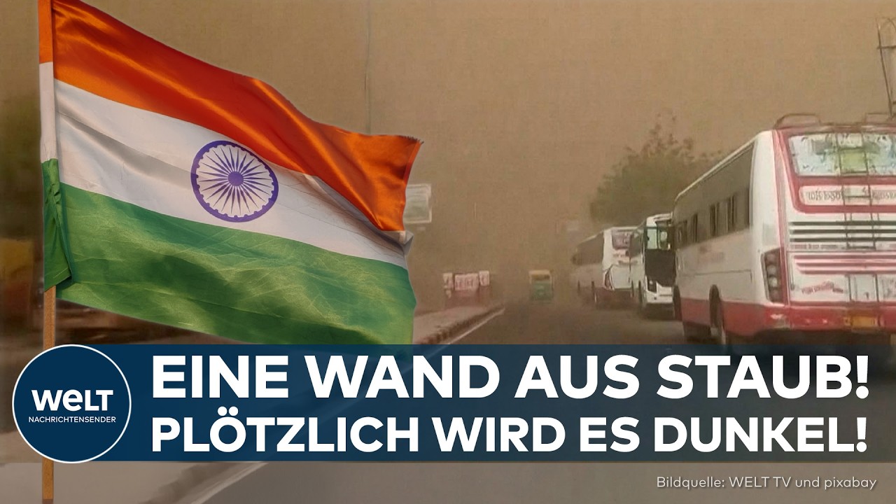 HEFTIGER SANDSTURM IN RAJASTHAN! Videos zeigen Ausmaß der Wetter-Katastrophe!